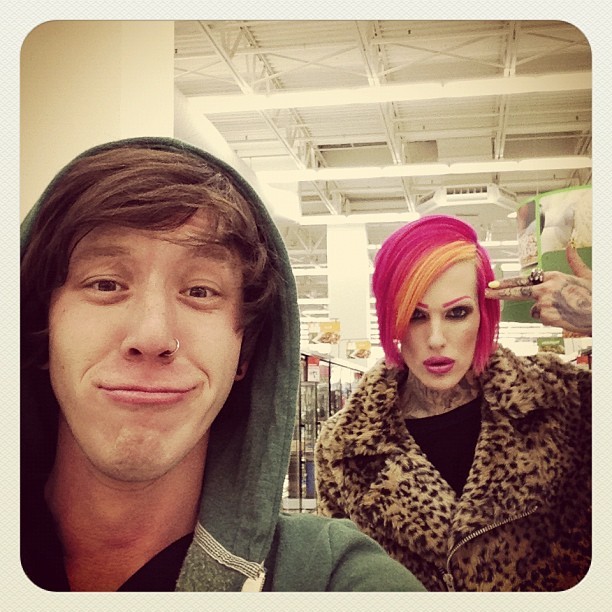  bored at Walmart in the middle of nowhere… hahaha 
