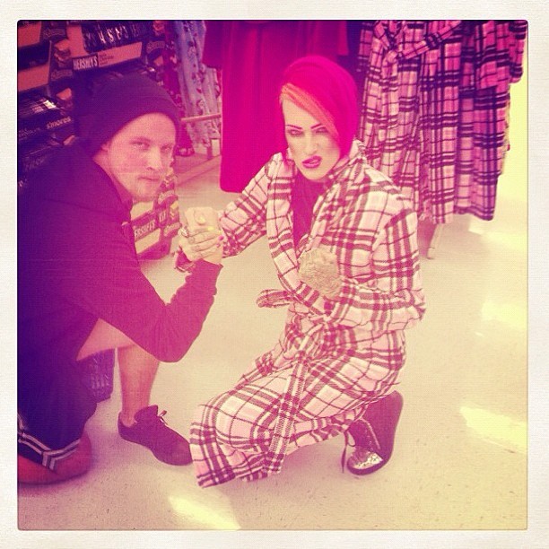  bored at Walmart in the middle of nowhere… hahaha 