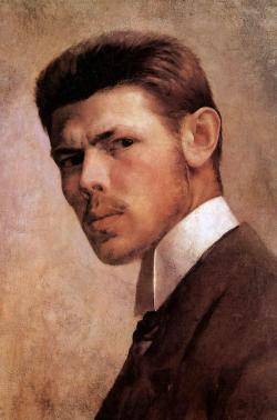 János Vaszary - “Self-Portrait” 1887