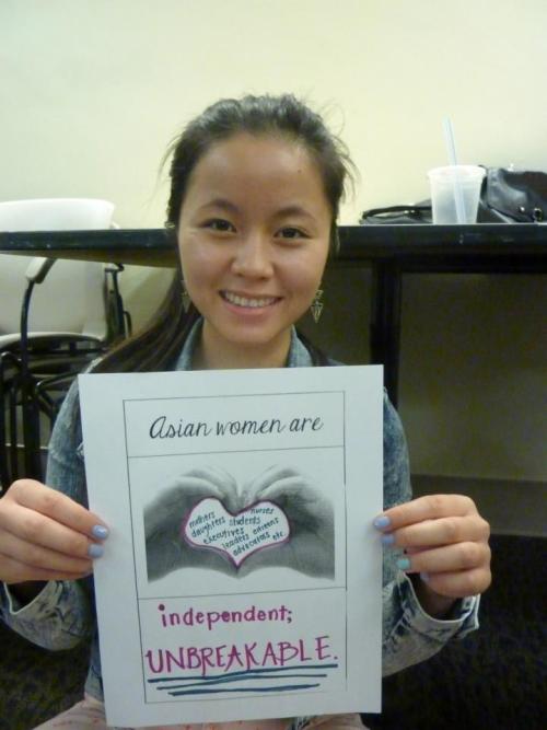 jessaycow:Asian Women are  ____________________In response to the vandalism and hate crime at UCLA, 