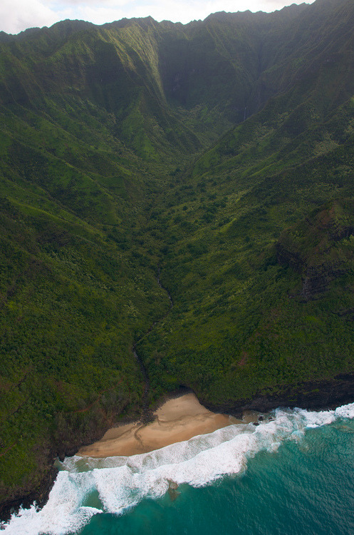 natvrel:  Kauai Waimea Canyon and NaPali coast  want more posts like this? check out my blog!