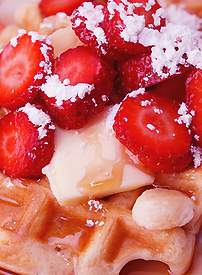 lifewithloz:  When summer is over and strawberries cost ů a punnett :( 