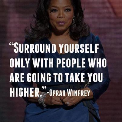 I find this really helpful. If you surround yourself with people who have similar goals, you will su
