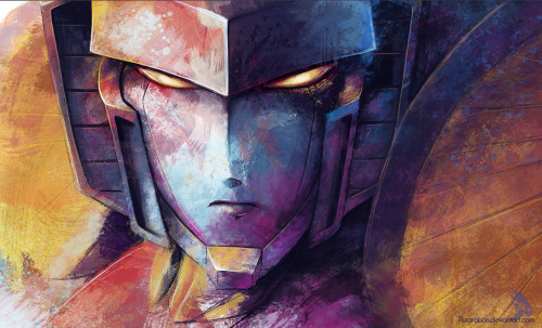auroralion: My favorite Starscream, Armada! Had a lot of fun with this one working with all the diff