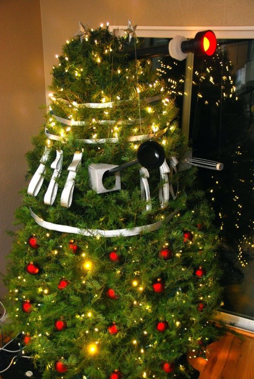 upperstories:  darrenpillowscriss:  lookingforautumn:  dalek christmas  This is beautiful.  WE WISH YOU EXTERMINATION WE WISH YOU EXTERMINATION WE WISH YOU EXTERMINATION AND A LONG PAINFUL DEATH   I don’t even know where this is from, not that much