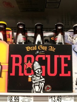 iheartstarsandbows:  Has anyone ever tried this? Looks cool. I wonder if its any good.  It says dead guy. I&rsquo;m sold. Afterwards I&rsquo;ll worry about quality.