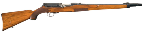 A rare experimental WWI era Steyr Semi-Automatic Carbine.