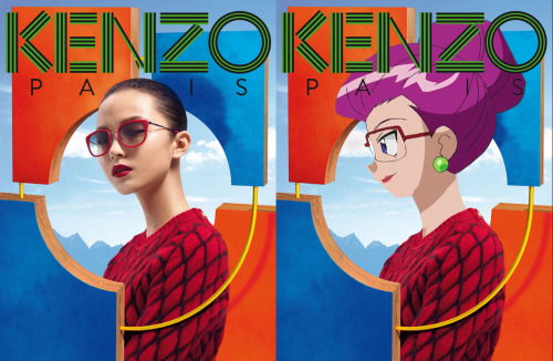 kenzo accessories f/w 2012; xiao wen vs jessie ムサシ