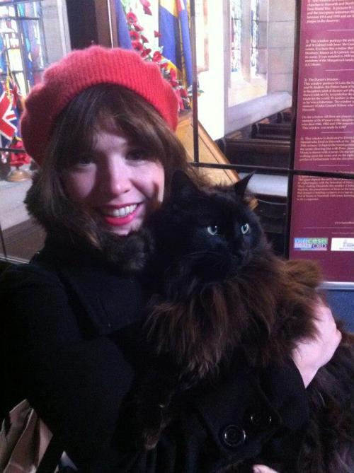 beatonna:When you think of me, please always picture a cat in my arms, it is how I would like to liv