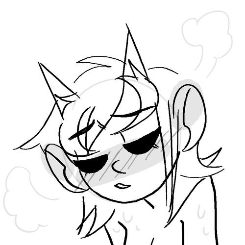 nsfwpoontang:if i had a penny every time i doodled terezi sex faces i would have a lot of pennies  woops tang once again over expressed her intense attraction to the best female character ever