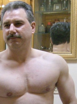 wrestlerswrestlingphotos:  masculine gay moustached older hot wrestler man