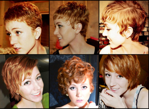 Hair growing out pixie cut