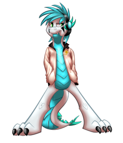 Commission for Fijay! An aged up mlp dragon