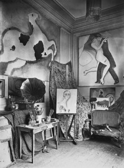 tamburina:  Atelier du peintre Kees Van Dongen