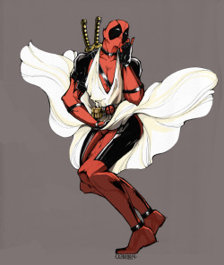 thetentaclemunster:  Deadpoolby：CX