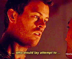  AGRON: I would slay ALL, who would lay attempt to wrest you from my arms.  