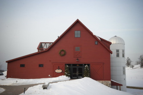 Vintage Winter Barn Wedding