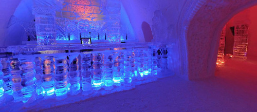 Unique Wedding Venues Make For Spectacular Backdrops: Hotel De Glace, Quebec, Canada - site