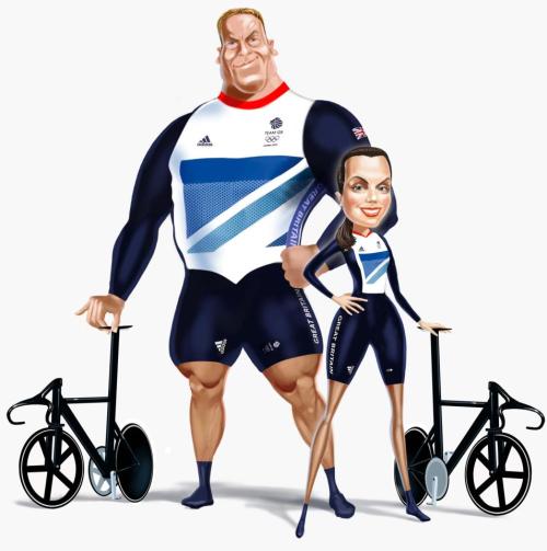 bicyclestore: Sir Chris Hoy & Victoria Pendelton