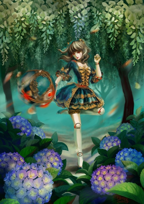 silverpepper:  So someone posted this on the NA forums and its a brilliant skin idea for Orianna 