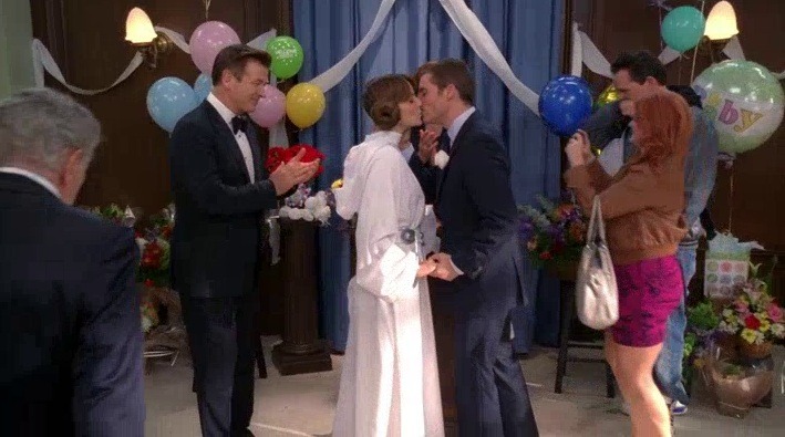 Watching Liz Lemon get married on the latest 30 Rock made us so happy…until we realized we were still alone. So very alone. But, um…Mazel Tov, Liz!