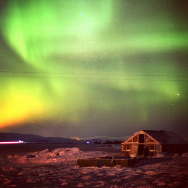 instagram:  Aurora Borealis’ Dancing Northern Light Display  During fall and winter