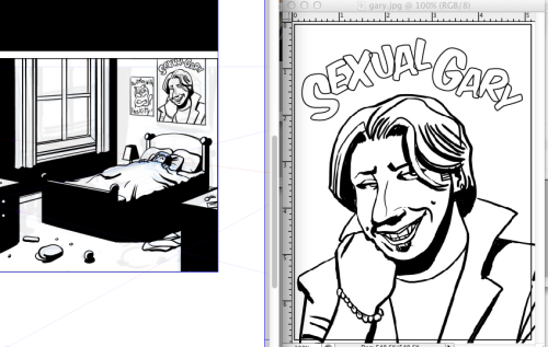 SEXUAL GARY is coming to meet you SEX CRIMINALS #1 is underway