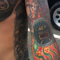 Motormavens:  Dang! Check Out This #Aem #Gauge #Tattoo!!!