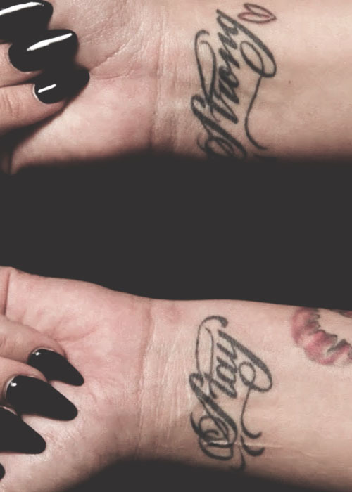 vahnae:  Demi + Tattoos. 