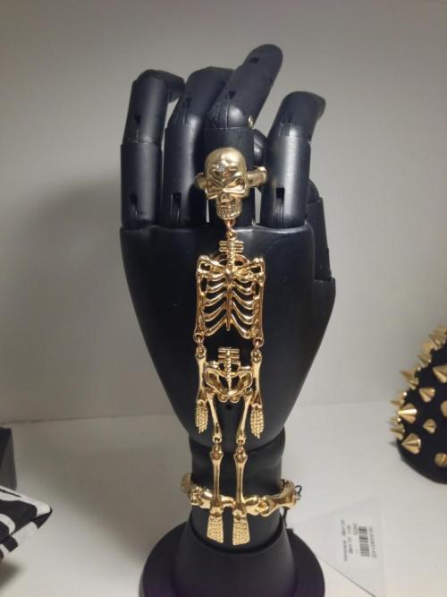 Incredible Skeleton jewellery for sale at Monomania!