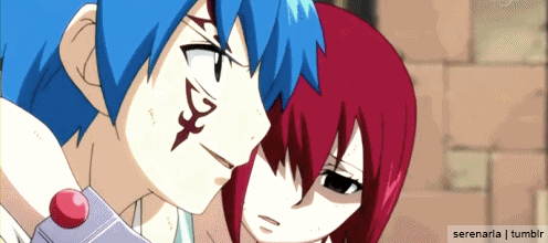 serenarla:  Jerza Requested by erza-scarlet—titania ♥  Want to make a request? here 