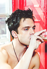 Porn Pics mintyys:  sebastian stan being sexy as fuuuuuuuuuuuuq~