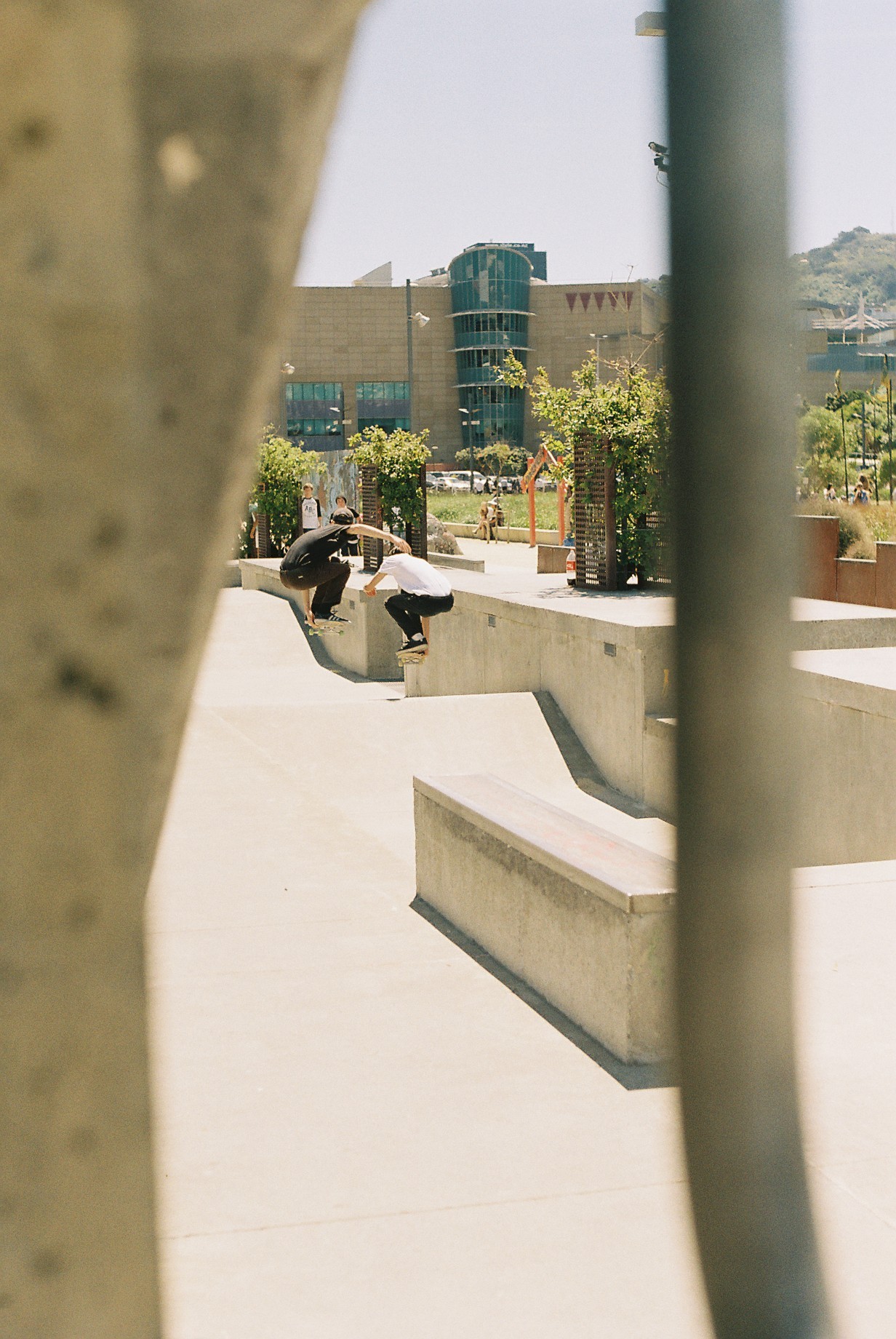 llum-i:  daily—-routine:  Early grabs over the spine