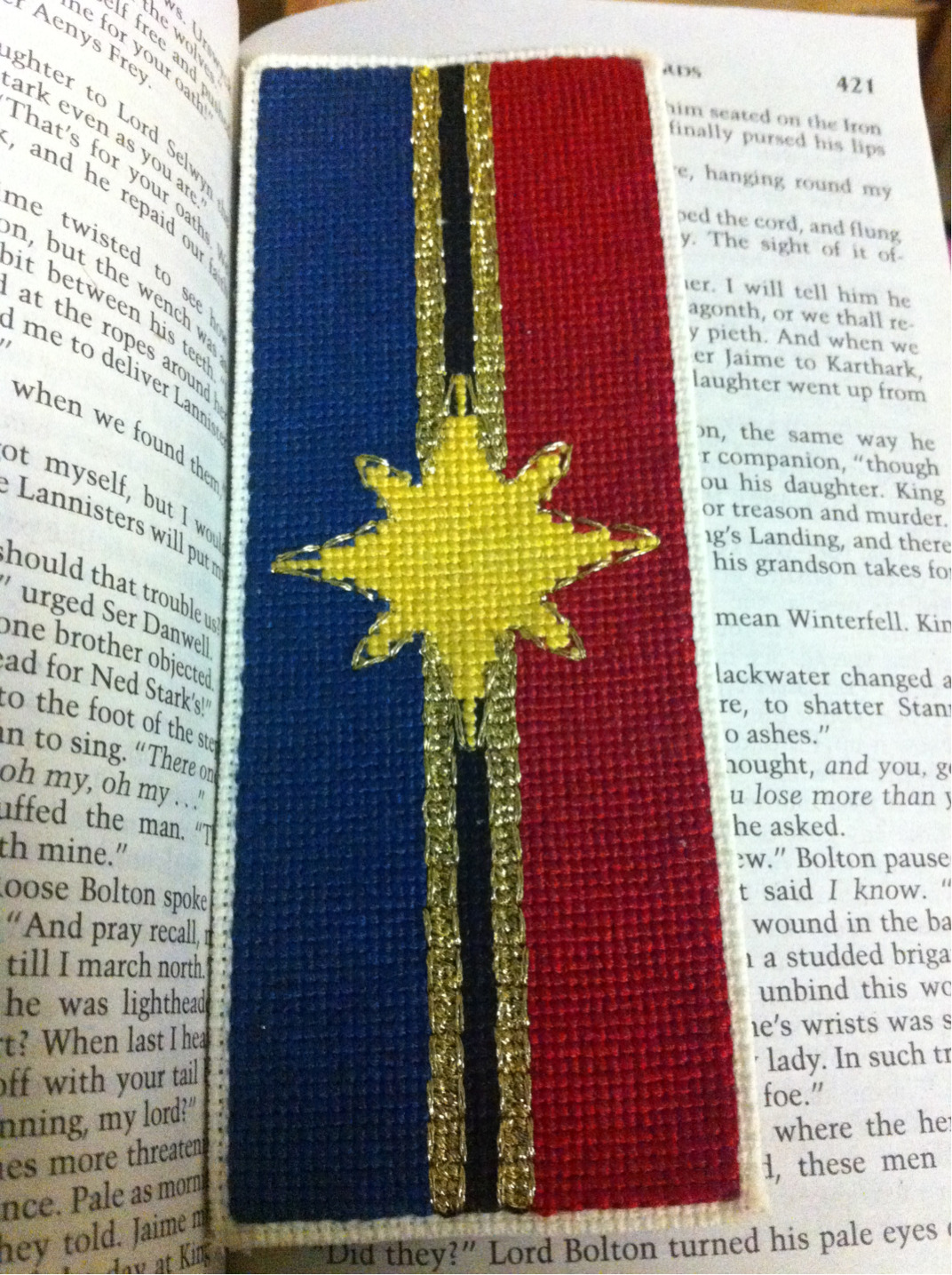 carolcorps:  untitledbychoice:  My Captain Marvel bookmark! Which I am never making