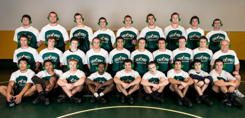 wrestlingisbest: The Cal Poly boys with their cauli ears Check out Dedicated Few on Facebook