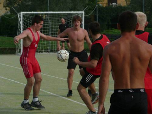 wrestlingisbest: Singlet Soccer