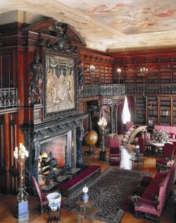 dyingofcute:  Biltmore House library 