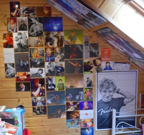 Can I introduce you my new wall.. The Ed-Sheeran-Wall (: