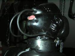 smbdboi:  bootedray:  depravpig:  Close circuit unit  PIG!  Wow is all I can say. Those masks are hot! 