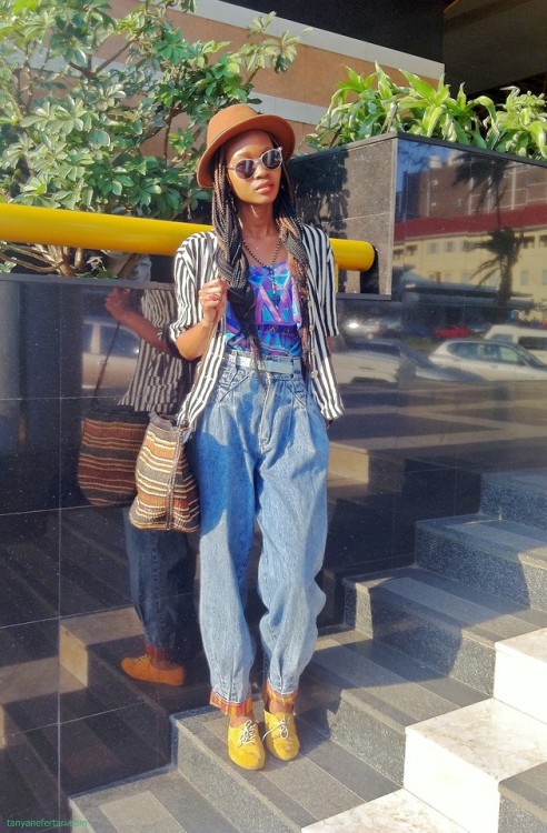 nikkofrikko:  Only thing new on this look, is the hat and the shoes. Everything else is older than i