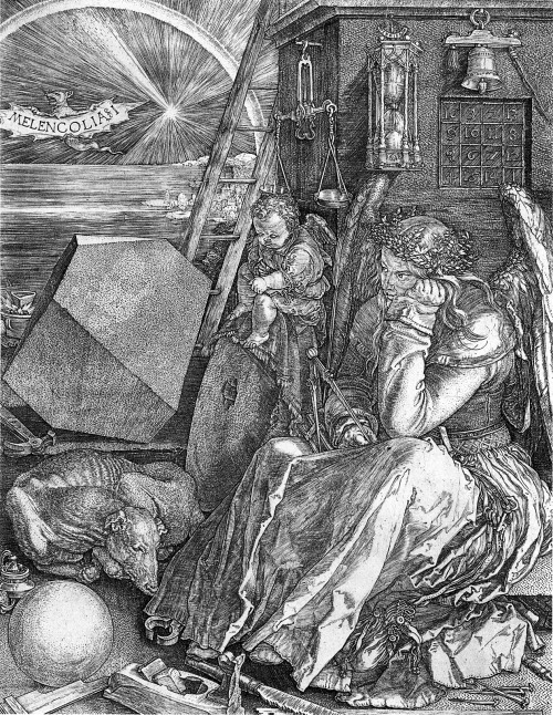 Melencolia I; engraving by Albrecht Dürer (1514)