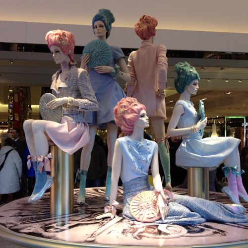 dearbette:  Chanel display in @selfridges #chanel #shopping #love #fashion #display