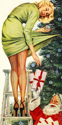 maudelynn:  Saucy 1950s Mojud Stockings Advert