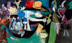 Night Fishing at Antibes, 1939 ~ Pablo Picasso