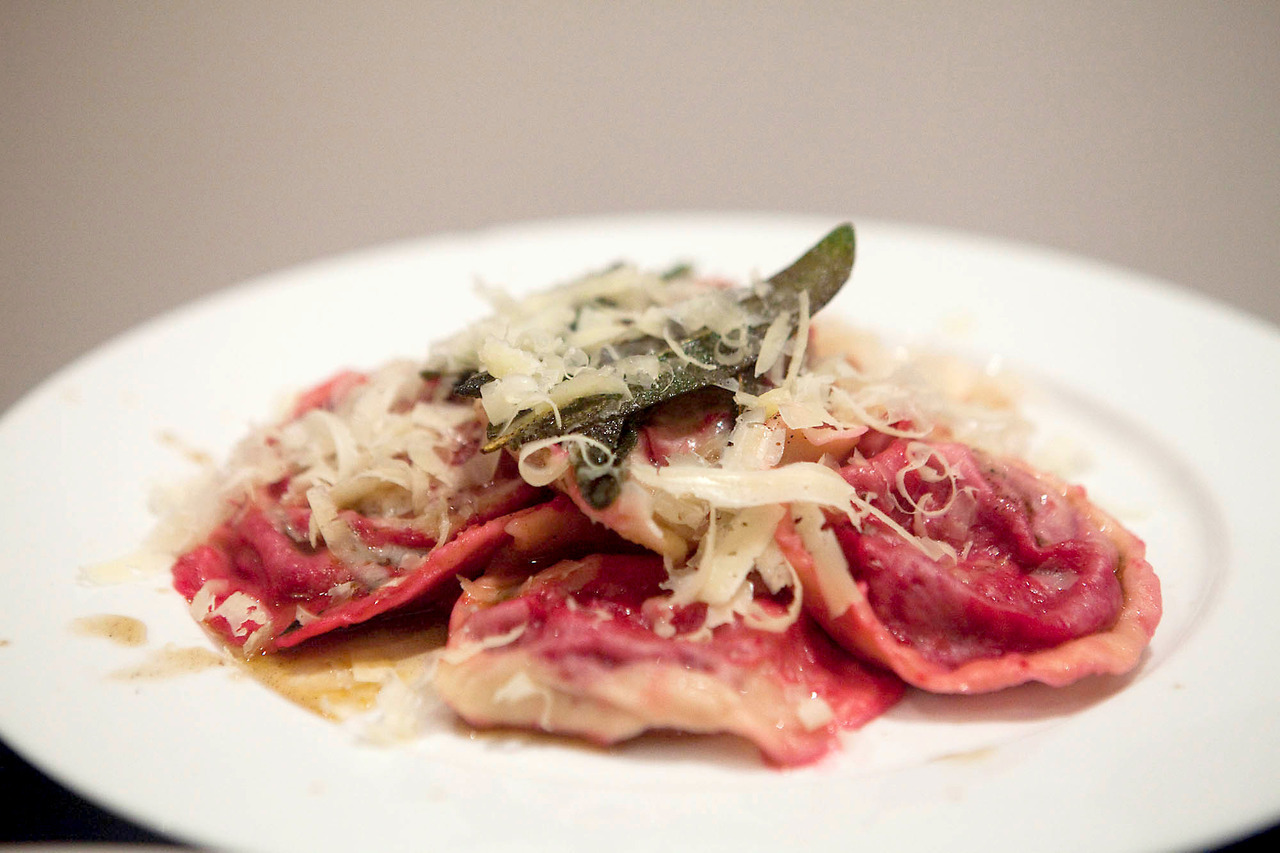 Beetroot, Sage and Goat’s Cheese Ravioli
Ages ago, I took a stab at Chew Town’s beautiful ravioli recipe, without first stocking up on pasta flour. I was ready to make both batches of ravioli to freeze for later, but instead did my version of a “best...