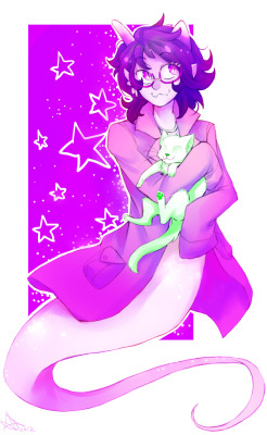 life-writer:  fefetasprite and g cat =w= what nice colours 