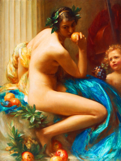 jaded-mandarin:Abundance - Arthur Hacker.