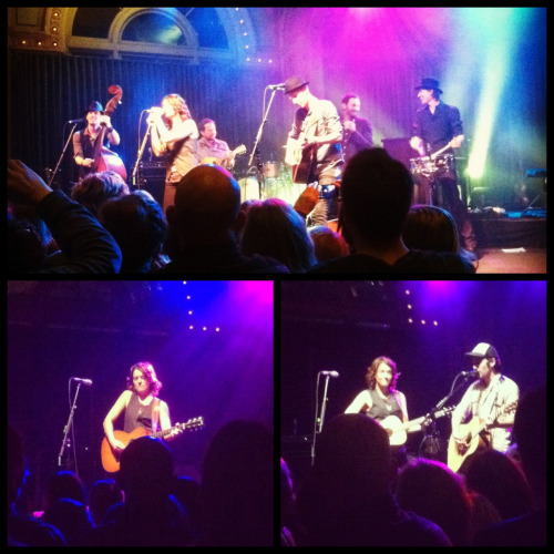 Brandi Carlile + Blitzen Trapper at Crystal Ballroom Overall Rainy, gross, double gross Sunday night