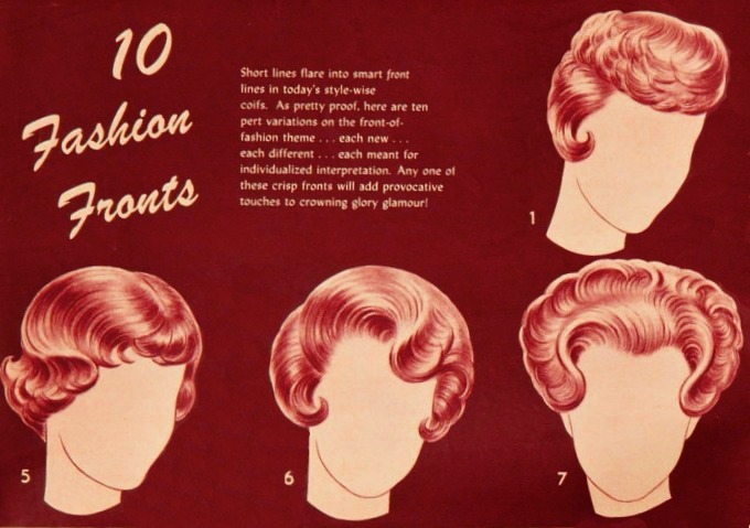 1950sunlimited:   Popular Hairstyles 1950s  Modern Beauty Shop magazine 