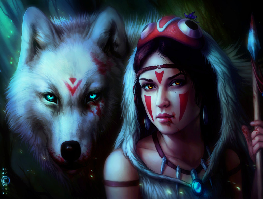 sosuperawesome:  Mononoke Night and Spirited Away by Jonas Jödicke 